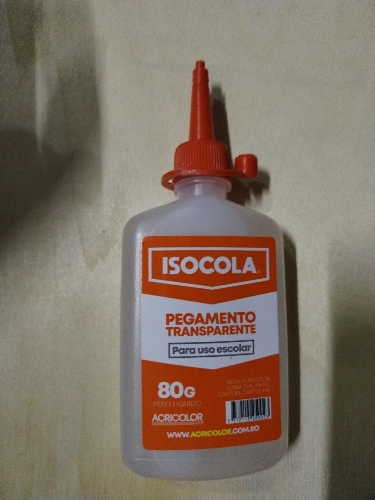 Isocola pegamento transparente ACRICOLOR 80g