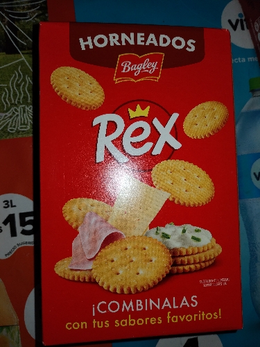 Galletas horneados  REX 125g