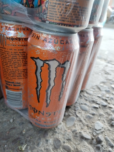 Energizante Monster ultra naranja 473ml