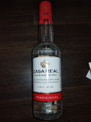 Singani CASA REAL etiqueta roja 375ml