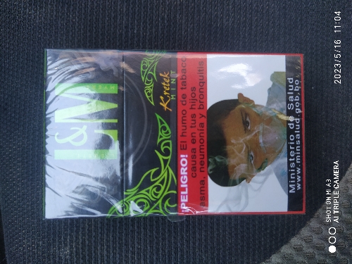 Cigarrillos L&M kretek Mint