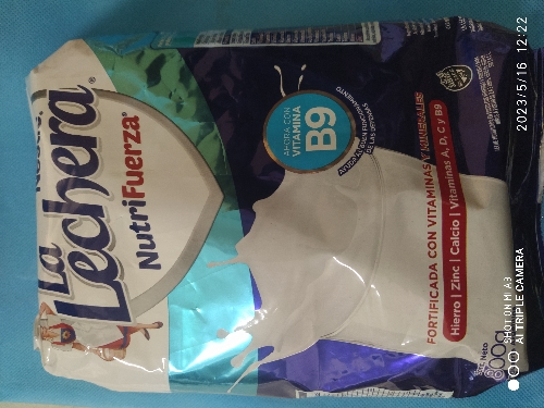 leche en polvo LA LECHERA 800g