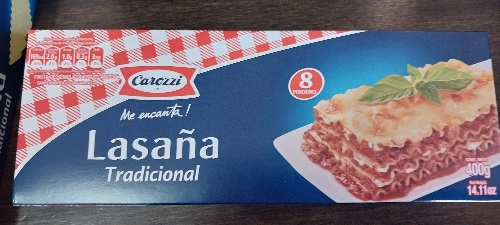 Lasaña tradicional CAROZZI 400g