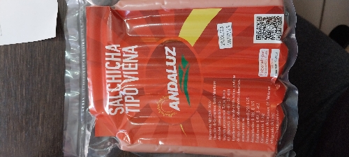 Salchicha tipo Viena ANDALUZ 10unid