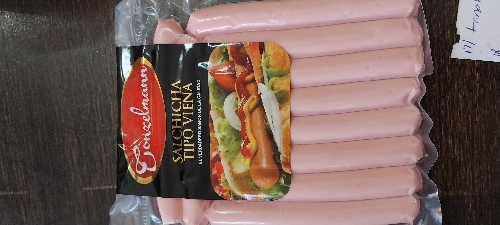 Salchicha tipo viena CONZELMANN 10unid 250g