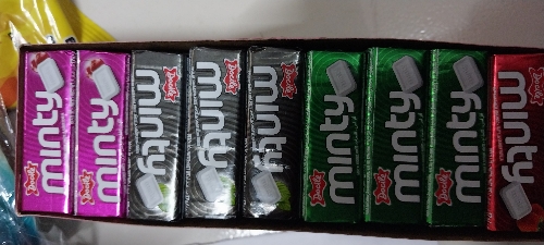 MINTY PASTILLAS SABOR MORANGO Y MENTA