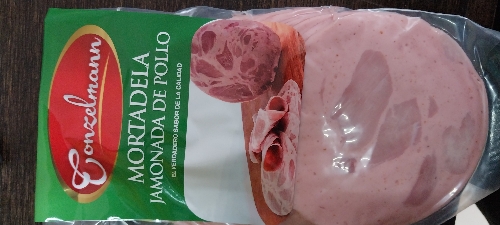 Mortadela jamonada de pollo CONZELMANN 380g