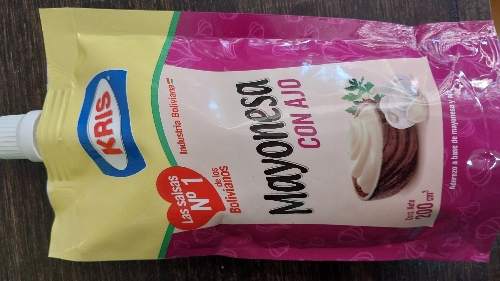 Mayonesa con ajo KRIS 200g