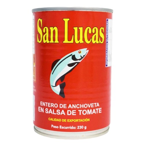 Sardina en tomate SAN LUCAS 230g