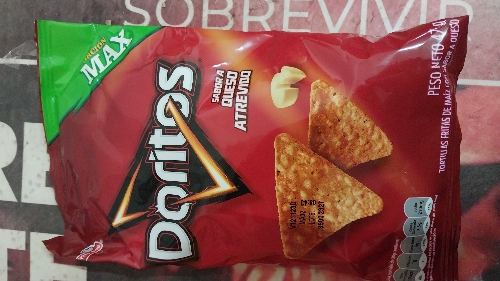 Doritos  sabor queso atrevido  47g