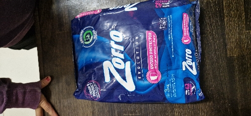 Detergente en polvo(maquina) ZORRO 3kg