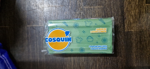 Jabon en barra COSQUIN verde 400g