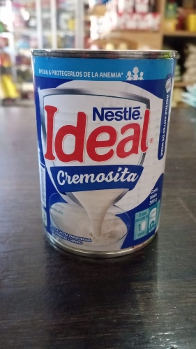 Leche evaporada ideal cremosita 390 ml