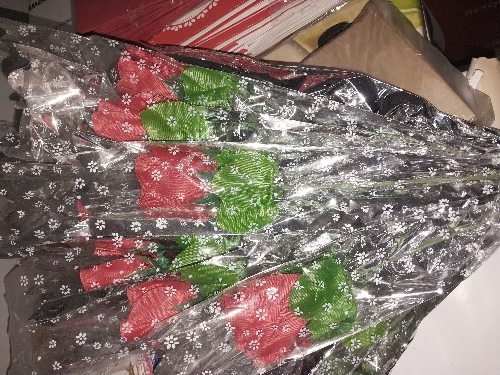 Flores de plastico