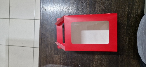 Bolsa de regalo roja 20x30x15
