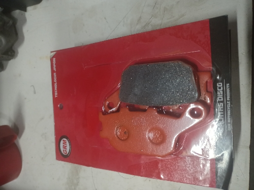 Balata de freno delantero CBR600