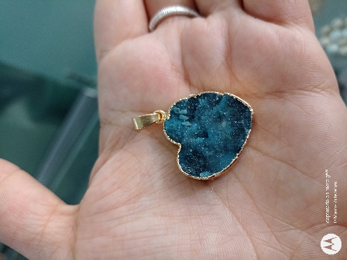 Dije de agata druzy