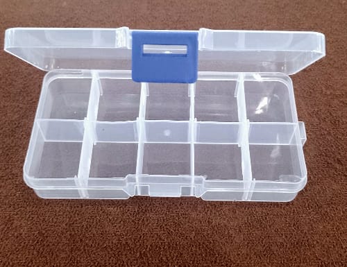 Organizador plástico 9 depósitos
