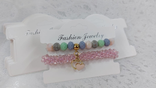 Exhibidor para pulsera en cartón blanco paq 25und