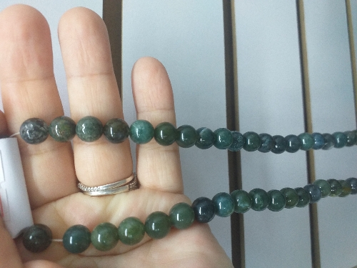 Jade verde 8mm PAN