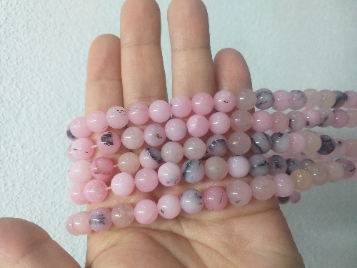 Opalo rosa 8mm