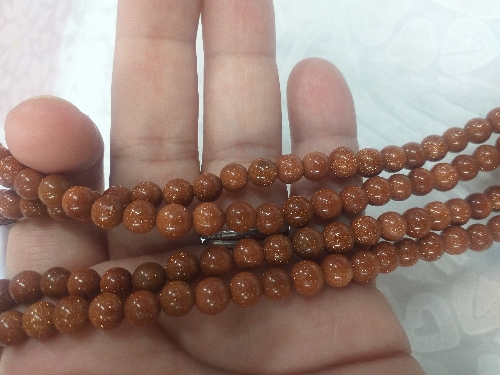 Gold Stone 6mm