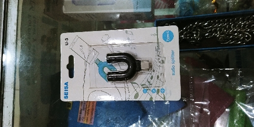 Splitter de audio tipo c a aux 3.5mm U-3 (audio separado)
