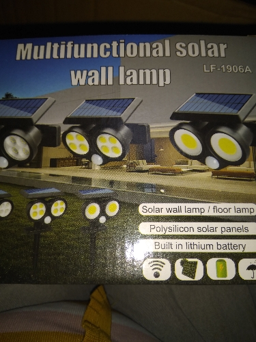 Multifunctional solar wall lamp LF-1906A