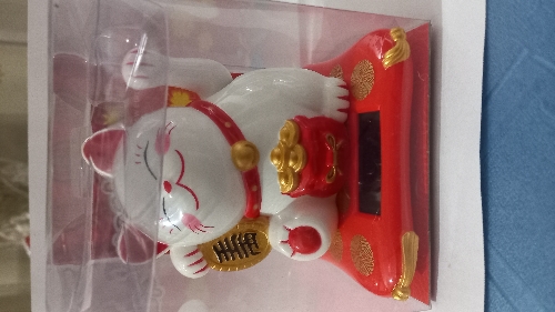 Gato de la fortuna solar MLY23002