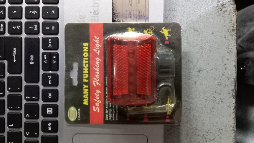 Luz trasera para bicicleta
