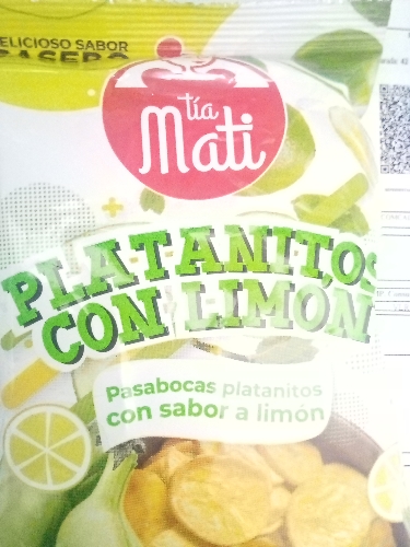 Platanitos con limon