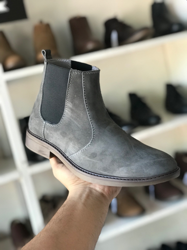 Bota Chelsea Gris