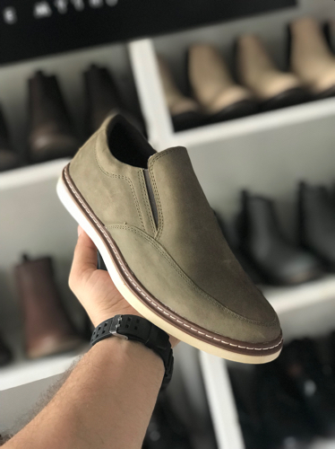 Mocasin Verde Musgo