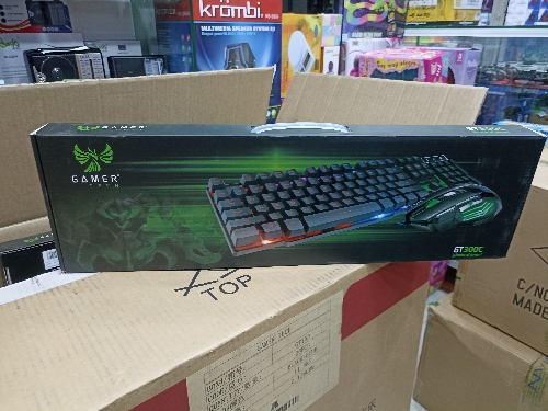 Jaltech Gamer Tech Gt300c Combo Gamer Tech GT300c Código 10907