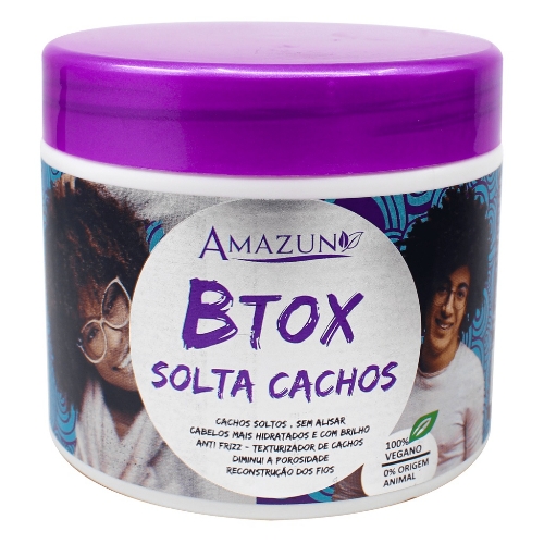 Botox Amazun Solta cachos 500g