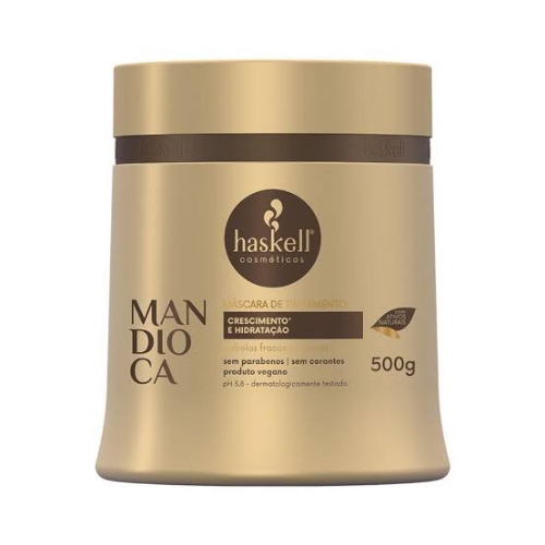 Mascara Haskell Mandioca Crescimento e Hidratação 500g