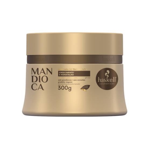 Mascara Haskell Mandioca Crescimento e Hidratação 300g