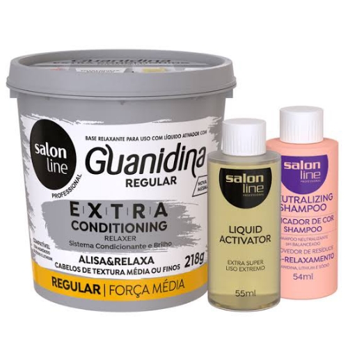 Guanidina Salon Line Extra Condit. Regular 215g