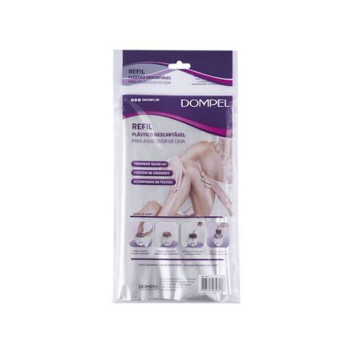 Refil plastico descartavel para aquecedor de cera