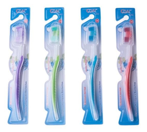 Escova de dente com capa protetora