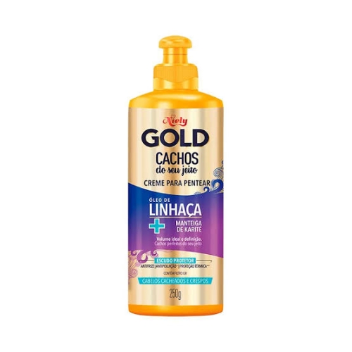 Creme Niely gold Oleo de linhaça 250g