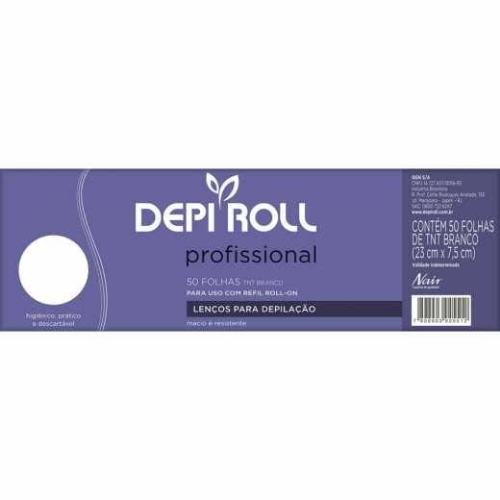 Papel Depilatório 50 folhas Depi Roll