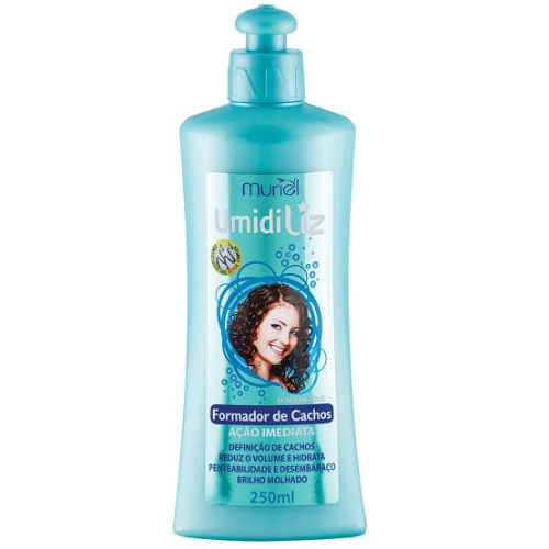 Creme Umidiliz Umidificante formador de cachos Muriel 250ml