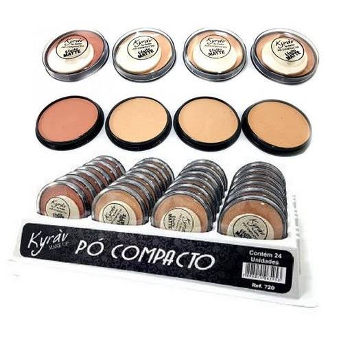 Po compacto Kyrav Tons Medios e Escuros