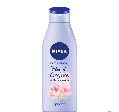 Hidratante Nivea Flor de Cerejeira e Oleo de Jojoba 200ml