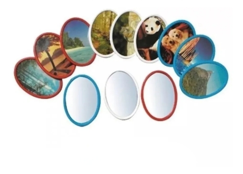 Espelho Oval de Bolso