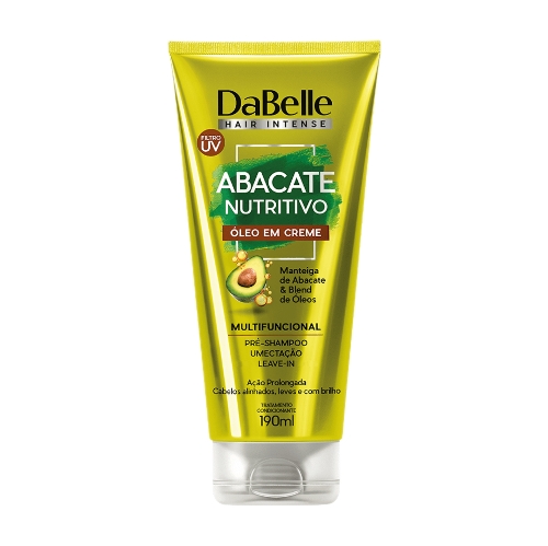 Oleo em Creme Dabelle Abacate Nutritivo 190ml
