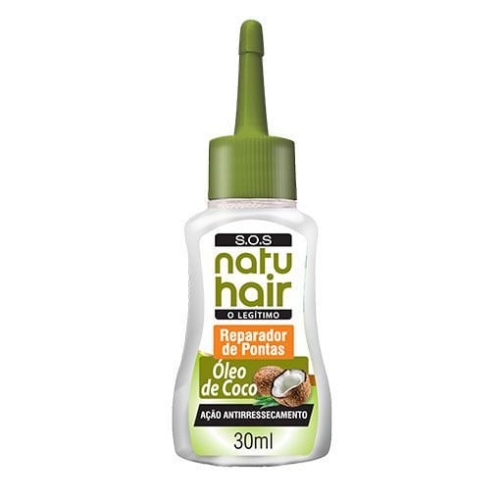 Reparador de Pontas Natuhair Oleo de Coco 30ml