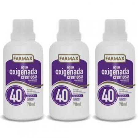 Agua Oxigenada 40vol 70ml Farmax