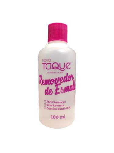 Removedor de Esmalte sem acetona Novo Toque 100ml
